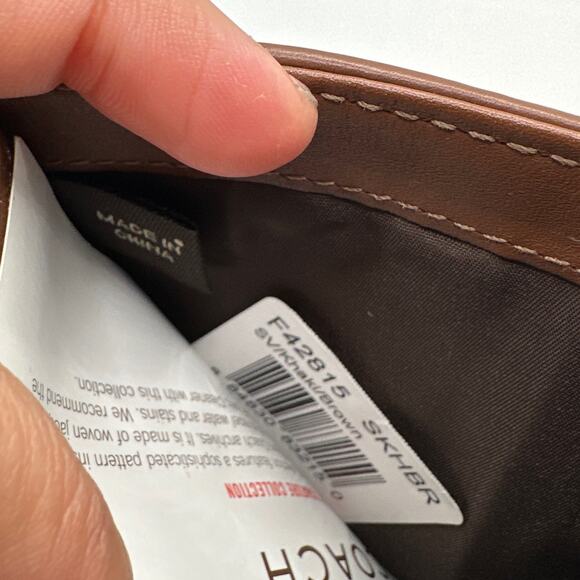 Vintage COACH y2k Brown Small Wallet - Picture 6 of 9